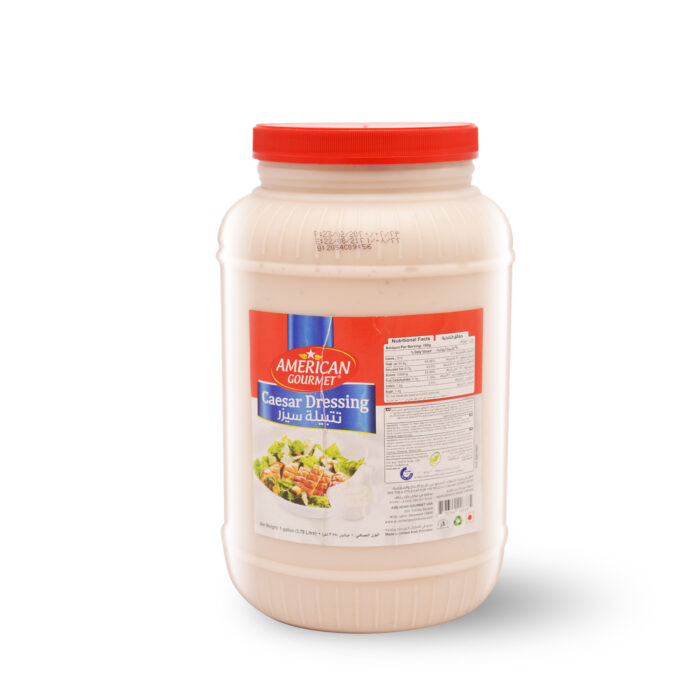 American Gourmet Ceasar Dressing Sauce Gallon 4 3,780Ltr