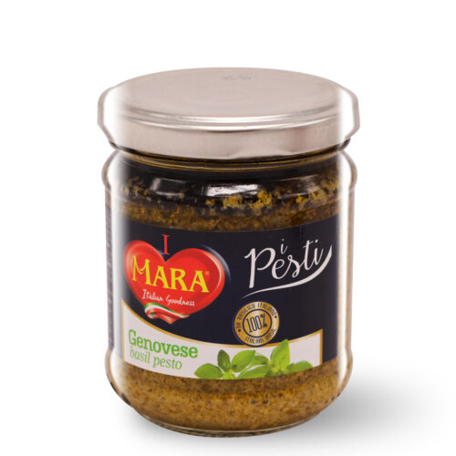 Mara Genovese Bsil Pesto Glass Jar 180g
