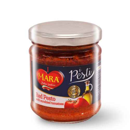 Mara Red Pesto With Sundried Tomato Glass Jar 180g